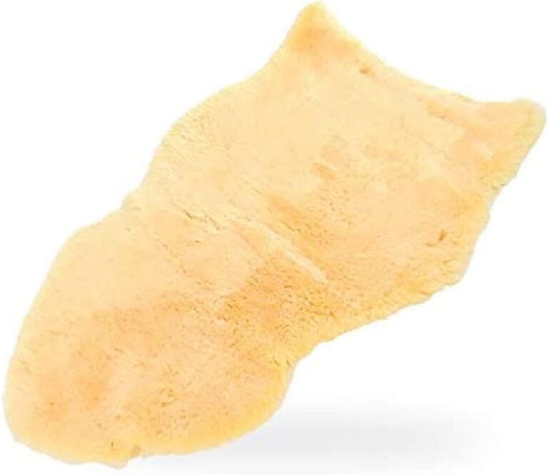 Large Medical Sheepskin Pelt Pad for Bedsores & Pressure Sores | 38” x 24” x 1” | Pressure Relief & Wound Care