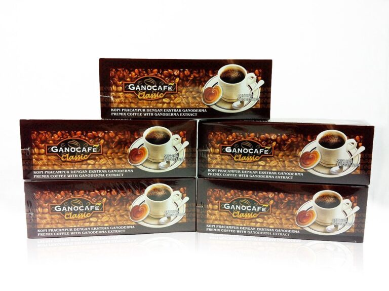 Gano Excel GanoCafe Classic Ganoderma Black Coffee | 5 Boxes | Premium Antioxidant Coffee with Reishi Mushroom