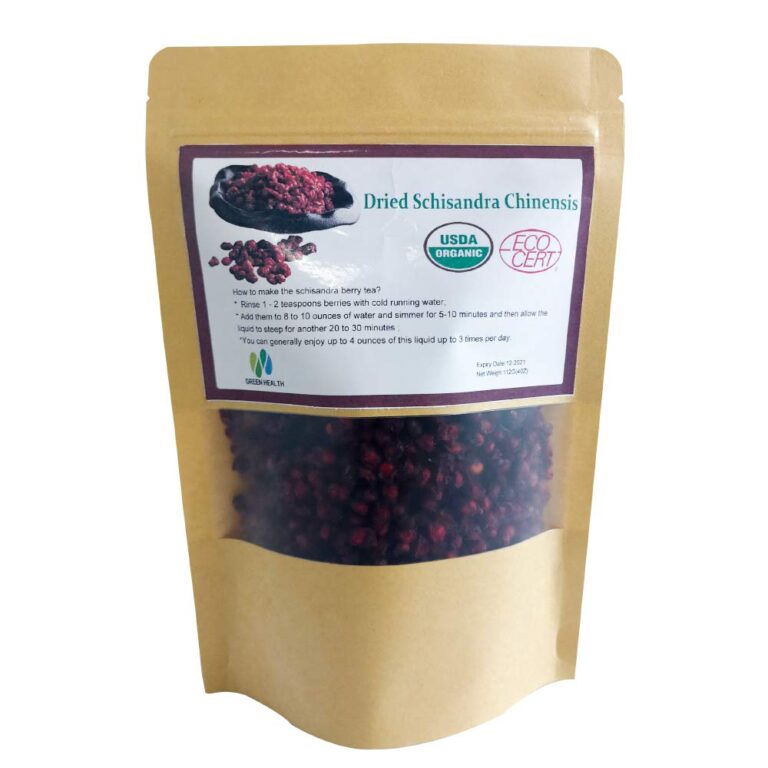 Nature Organic Schisandra Berries Dried Loose Bulk Herbs (Wu Wei Zi) – Adaptogen Tea for Energy & Vitality