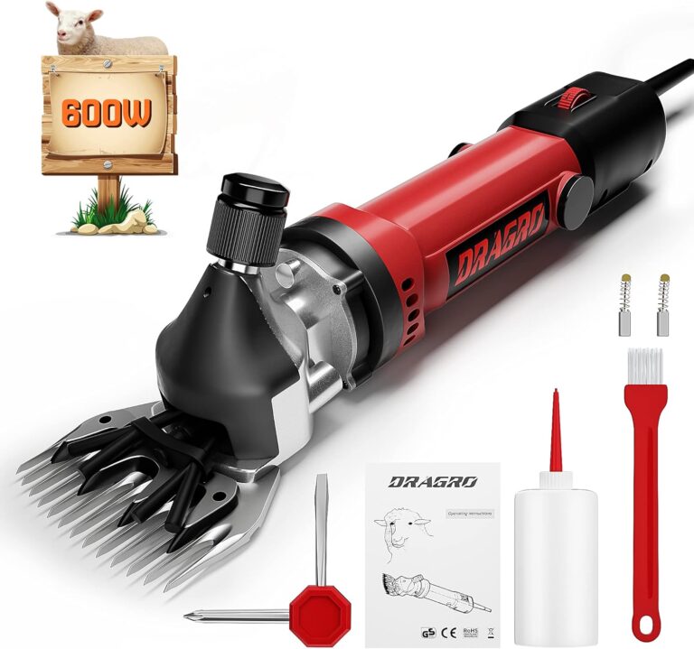Sheep Clippers 600W: Professional Animal Shearing Machine for Farm Livestock Grooming | Heavy Duty Electric Clippers