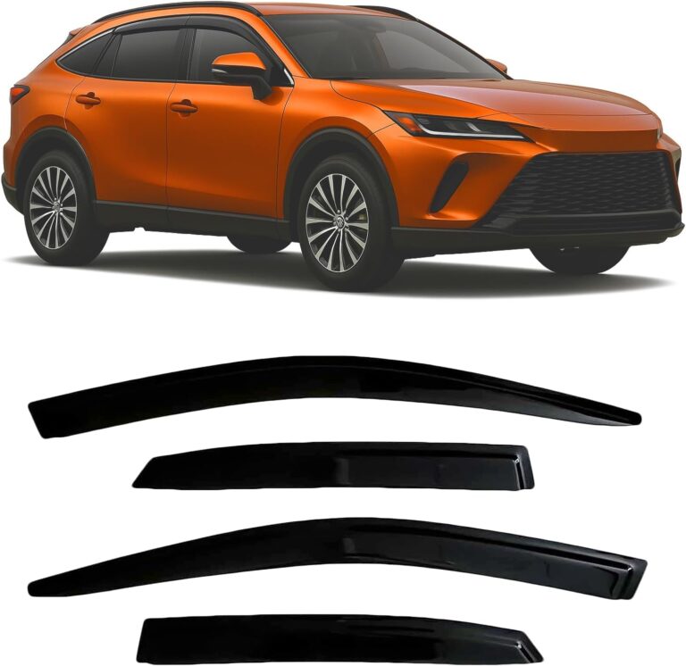 2023-2026 Lexus RX Rain Guards | Side Window Deflector Visors for RX 350, 350h, 500h | Tinted Vent Shades
