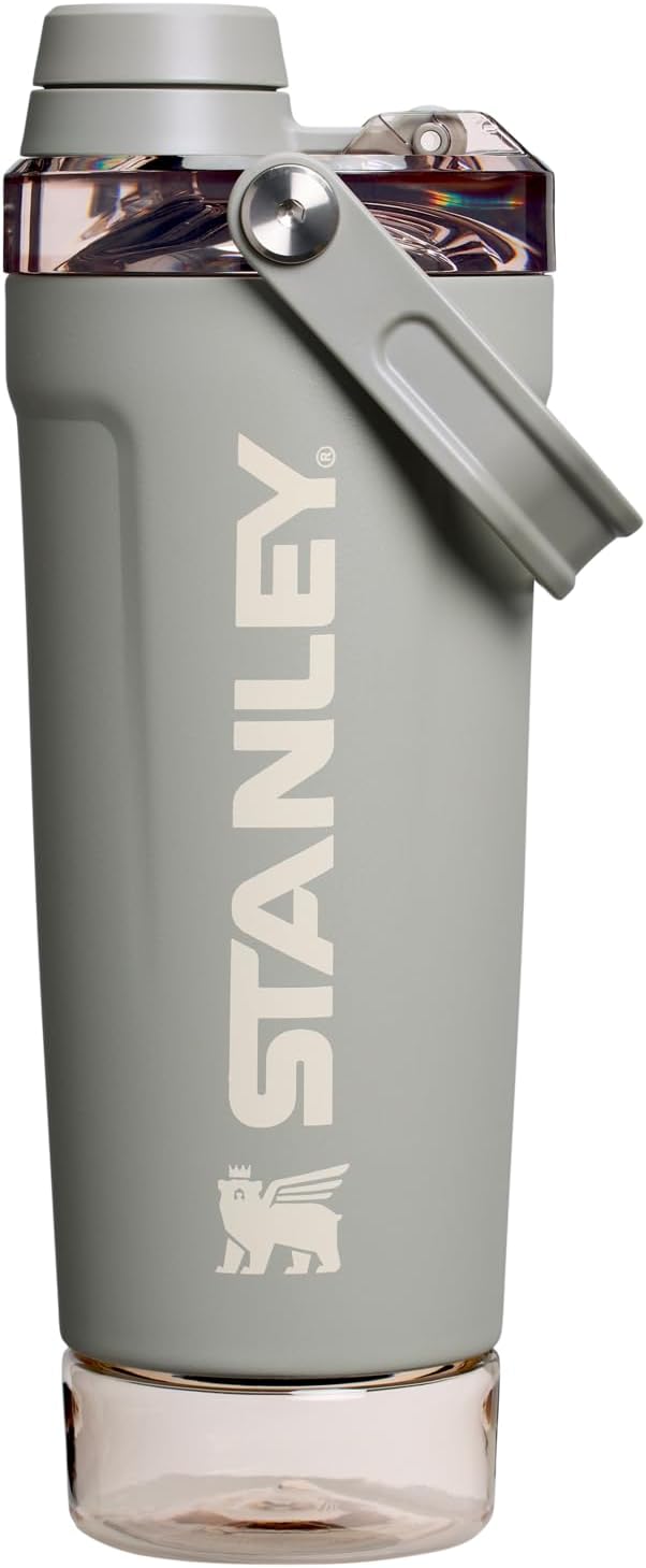 STANLEY Vitalize 20 oz Shaker Bottle | Leakproof Insulated Stainless Steel Cup for Protein Shakes & Pre Workout